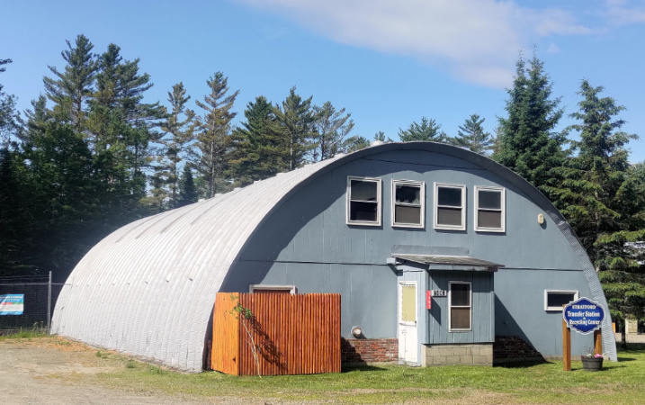 Transfer Station building front view