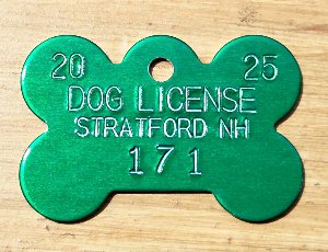 Stratford dog tag